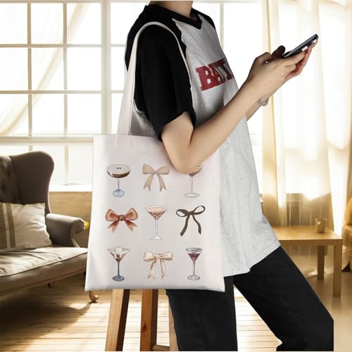 Bolso Tote Martini Espresso Martini para amantes del cóctel miniatura 6