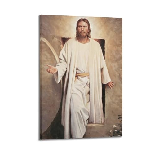 Poster de peinture à l'huile pour rompre la monotonie d'un mur blanc de chambre
