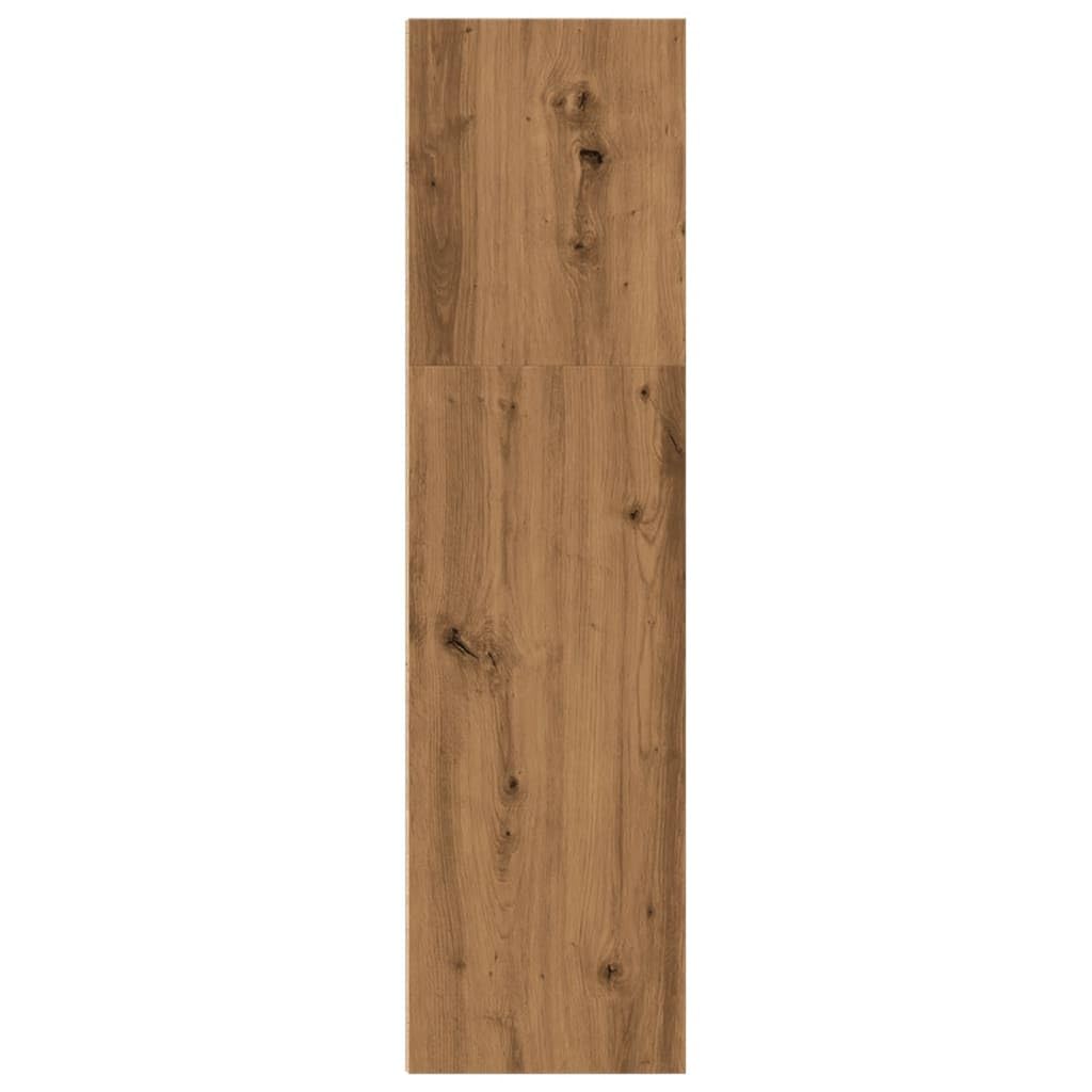 vidaXL Estantería de Madera de ingeniería Roble artisian 40x30x114 cm, librería, estantería de Libros, Estante de Libros, librerías