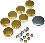 Dorman 567-001 Gm Brass Expansion Plug Kit, 15 Expansion Plugs, 5 Pipe Plugs Compatible with Select Models, 20 Pack