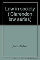 LAW IN SOCIETY ('CLARENDON LAW SERIES) B0000CMMKR Book Cover