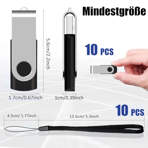 USB Stick 4GB 100 stück Speicherstick USB-Sticks Transmemory Memory Stick Mehrfarbig (4GB, Mehrfarbig-100)