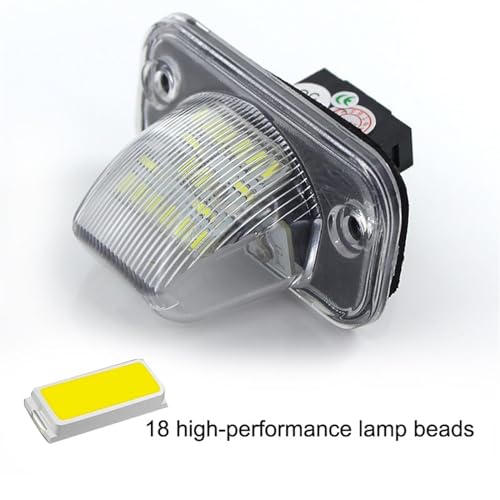 Luz de matrícula CANbus para VW Transporter T4 que soluciona fallos de luz fundida 2