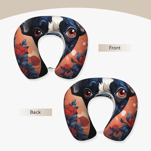 Almohada viscoelástica tamaño único para viaje miniatura 3