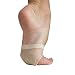 MIKIBANA Women's Half Sole Dance Shoes Lyrical Bare Foot Thong Dance Paw Shoes Fitness