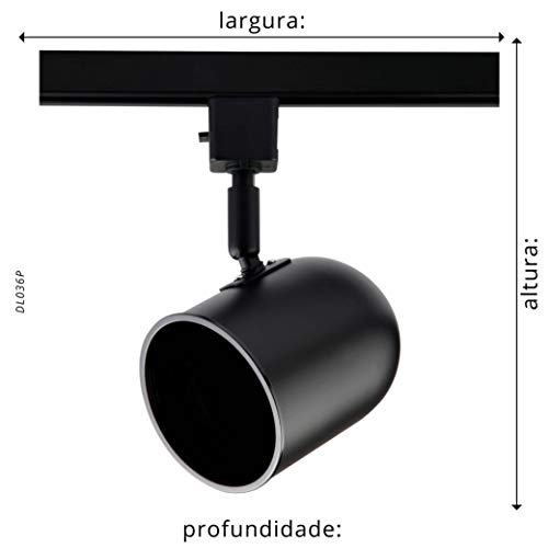 Spot Para Trilhos Pharos Bella Iluminação No Voltagev