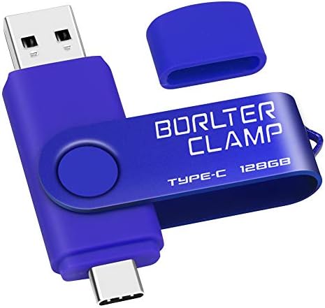 64 GB USB Type-C Flash Drive, USB-C 3.0 Memory Stick Jump Drive 2 in 1 for Android Phones Samsung Galaxy S10/S9/S8/Note 9, LG, Huawei, Tablets & Computer (Purple)