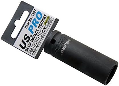 US PRO Single Socket Wrench 1/2" DR 21mm 6PT 1367
