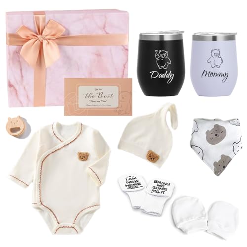Image of New Mom Gifts for Women, Gender Reveal Gifts with Mom and Dad, Top Pregnancy Gifts for New Parents, Baby Shower Gifts for First Time Moms, Expecting Parents to Be, Gender Reveal.