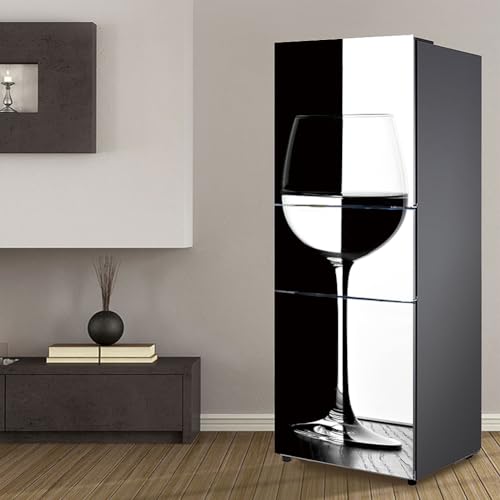 Pegatinas de pared para cocina que transforman tu nevera en una obra de arte moderna 2