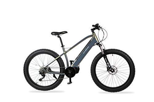 Cityboard Eagle Bicicleta Eléctrica Montaña Motor Central 27,5", Adultos Unisex, Gris