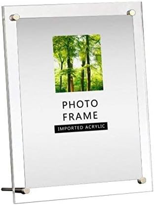 Modern Acrylic Photo Frame - Desktop/Free Standing (6x8 inch)