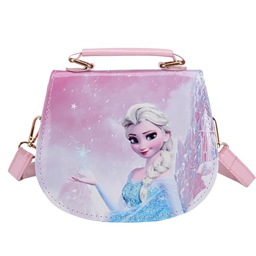 Gujey Bolso Bandolera Dibujos Animados, Correa de Hombro Ajustable Frozen para niños, bolso de mensajero bolso lindo para niñas, bolso de hombro de Frozen Gujey Bolso Bandolera Dibujos Animados, Correa de Hombro Ajustable Frozen para niños, bolso de mensajero bolso lindo para niñas, bolso de hombro de Frozen