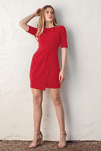 Image of Carlton London Women Knee Length Casual Dress
