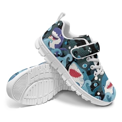 Howilath Sneakers for Kids Boys Single Buckle Mesh Sneakers Athletic Walking Shoes with Non-Slip Sole4