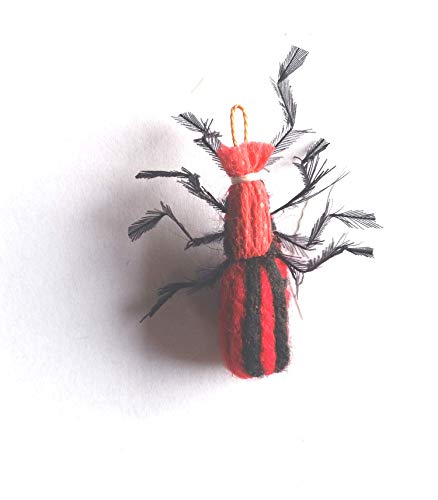 KatFly Cat Toy Teaser Wand Refill - Beetle Teaser Red