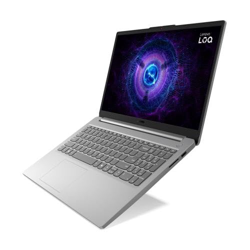 Image of Lenovo LOQ -E 15 15IAX9E RTX 3050 AI Gaming Laptop, 15.6 inch IPS 300Nits FHD 144Hz, NVIDIA GeForce RTX 3050, Intel i5-12450HX, 16GB RAM 512GB SSD, Wi-Fi 6, W11H, Luna Grey with 3 Months Gaming Pass
