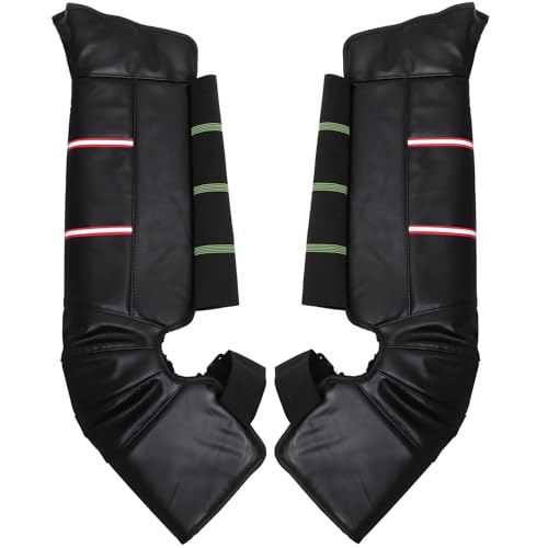 ARTSEWPLY 2 Protectores Térmicos Impermeables para Rodilla de Motocicleta Cubiertas Cálidas de Invierno Correas Ajustables Resistentes al Viento y Agua para Uso en Color Color Aleatorio