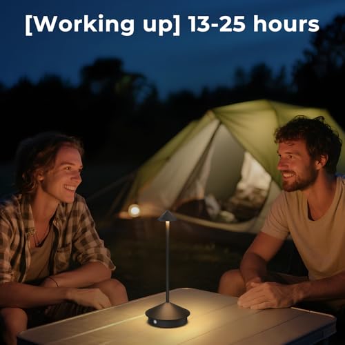 2-Pack Cordless LED Table Lamps - 6000mAh Rechargeable - Image 7