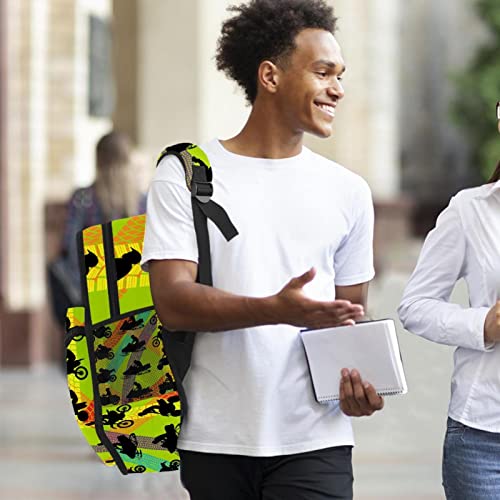 Sac à dos géométrique ajustable pour éviter le mal de dos scolaire