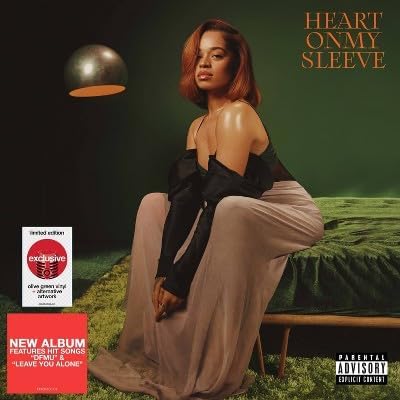 Tg Heart on My Sleeve Olive Green Vinyl/Alt Artwoexplicit_lyrics por Ella Mai — capa do álbum