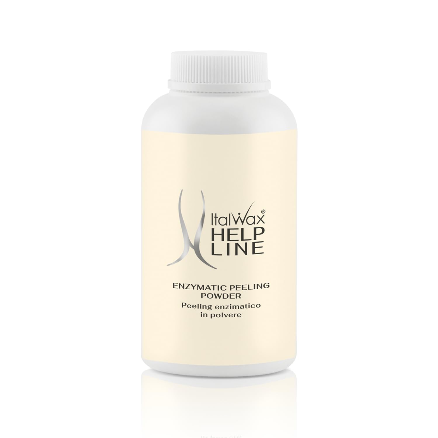 Italwax Help Line Peeling Enzimatico in Polvere 90g – Esfoliante Viso Delicato con Papaina e Bromelina – Prepara la Pelle alla Depilazione – Uso Professionale e Domestico