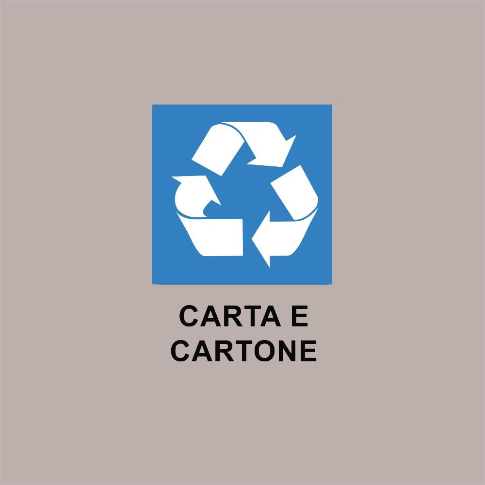 Lucgel Sacchi Carta per Raccolta Differenziata Carta 120 Lt - 50 Pezzi -