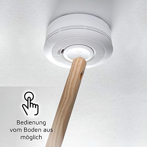 Ei Electronics Ei650 Rauchwarnmelder, Rauchmelder, Stand-Alone-Gerät mit Batterie für 10 Jahre,...