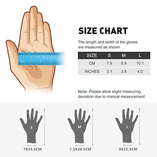 Luvas de compressão, Andoer Luvas de compressão para artrite Luvas antiderrapantes para cuidados de
