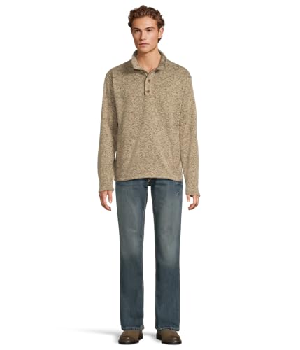 Ariat Caldwell pull homme 1/4 button col montant en maille