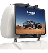 Lamicall Car Tablet Holder for Kids - [Silicone Wide Clip] Universal 360°Rotating Headrest Car Mo...