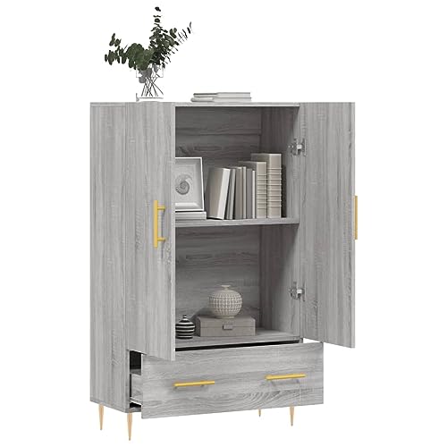 Mueble de almacenamiento para pasillo estrecho con puertas modernas 5