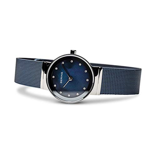 Image of Bering Women's Quartz Movement Watch - Classic Collection with Stainless Steel and Sapphire Glass 10126-XXX