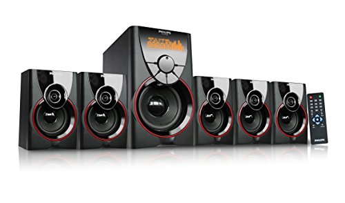 Image of Philips SPA 4500B 5.1 Bluetooth Multimedia Speaker System