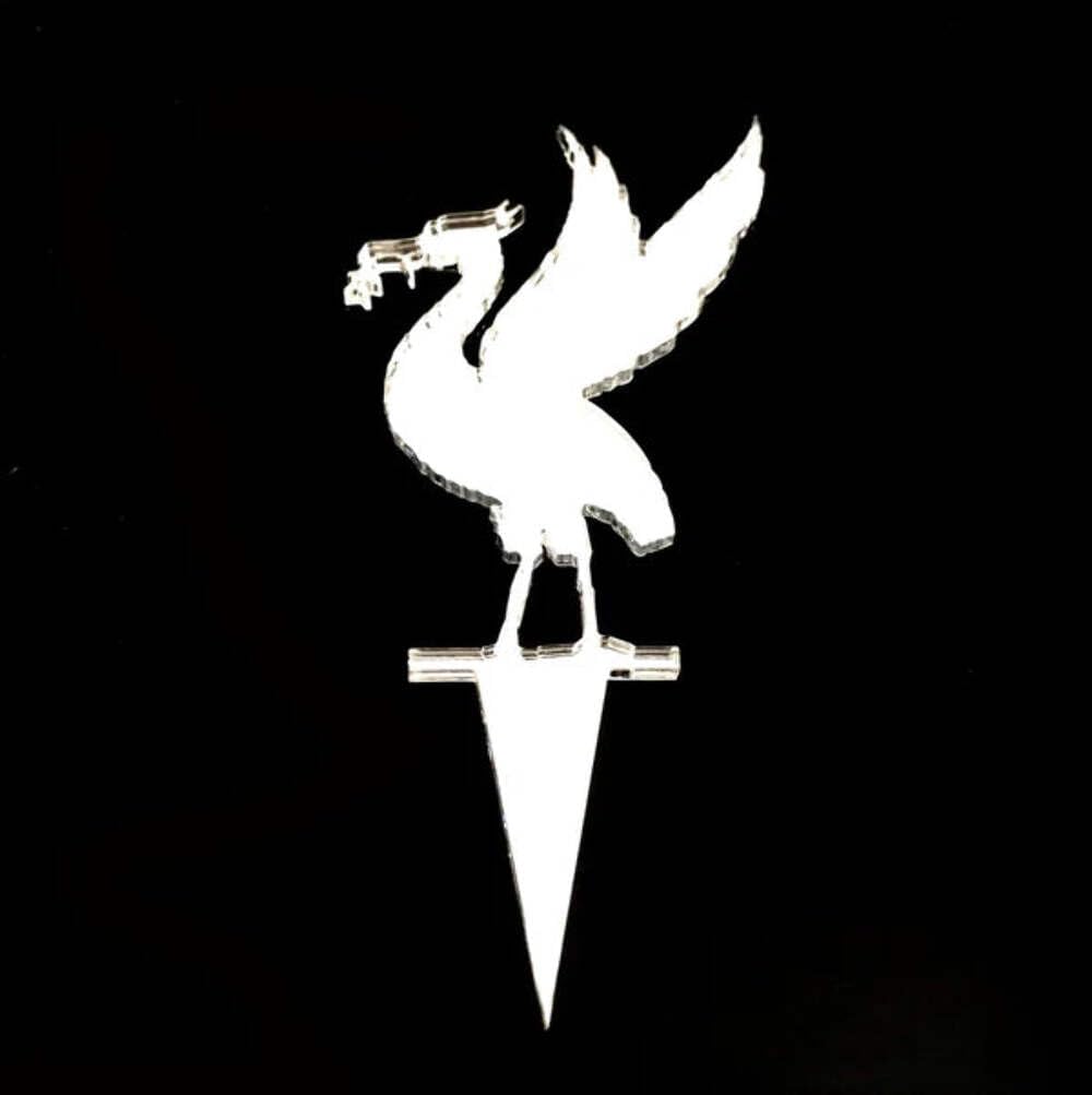 "Liver Bird (LFC) Cake Toppers Pack 12, 6cm Cupcake Toppers"