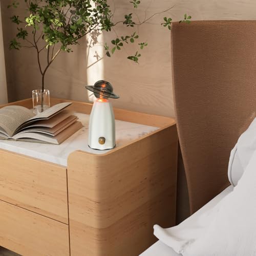 Miniatura 2 de Scarecrow Difusor De Aceites Esenciales De Vidrio Para Aromaterapia, Difusor De Aromas Sin Agua, Nebulizador Inalámbrico Recargable, Apagado Auto Y Ultra Silencioso, Compatible Con Aceites Aromáticos