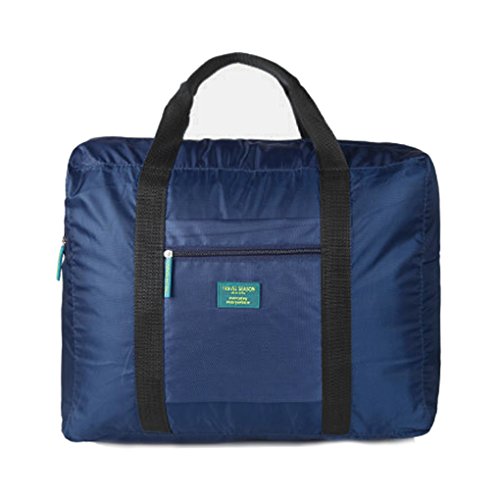 BXT Waterproof Lightweight Multifunctional Travel Trolley Pouch Large Capacity Folding Duffel Clothes Organizer Storage Packing Bag for Luggage, Sports Gear or Gym