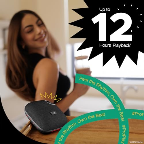 boAt Stone 193 Pro /190 Pro with 5W Signature Sound, Up to 12hrs of Playtime, TWS Feature, Built-in Mic, Bluetooth v5.3, AUX Port, TF Card... - Image 3