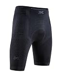 X-Bionic Uomo Xceed Ride Unterhose mit Sitzpolster, x Black-Rhino Grey, L