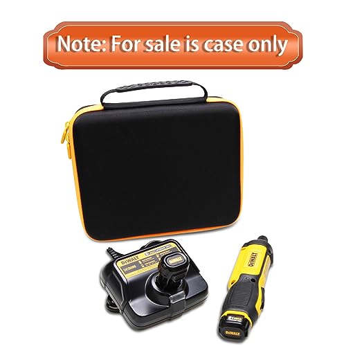 LTGEM Capa compatível com DEWALT DCF682N1/ DCF680N2 8V MAX chave de fenda sem fio, baterias e carreg