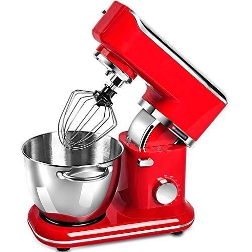 Knetmaschine J-Küchenmaschine Rührmaschine Mixer Edelstahl Tilt-Kopfstand 8-Gang-Multifunktions-Haus und Küche…