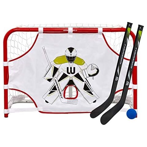 Winnwell Mini Juego de Portería de Hockey para Niños Cover