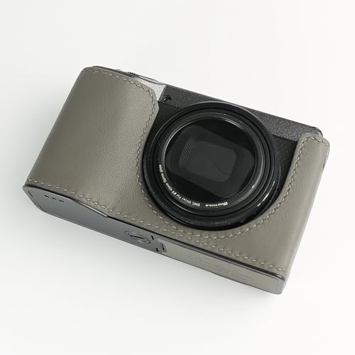 Iborrys �J�����P�[�X �A �Ή� Ricoh ���R�[ GR IV GR4 �E ����� �{�v �J�����J�o�[ �J�����o�b�O �E ��t���v + �A���~�x�[�X��2-in-1�f�U�C�� (Swift�D)