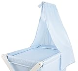 soporte dosel para minicuna UNIVERSAL Dosel Tejido Minicuna Tijera Azul