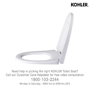 Kohler Presquile 8798IN-UF-0 Plastic Soft-Close Toilet Seat, White
