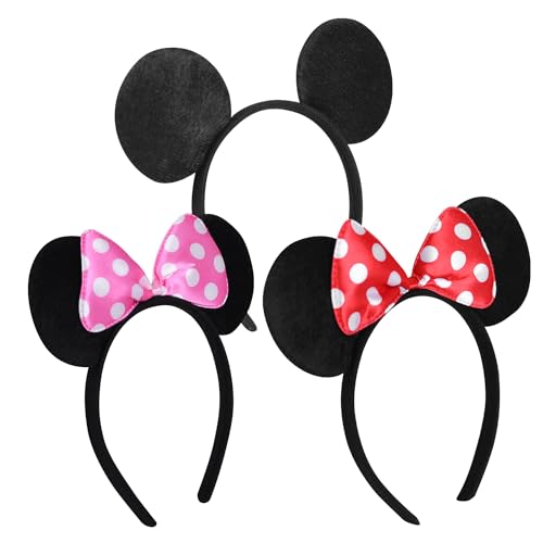 Newtgan GAN103 20 Pcs Mouse Ears Headbands thumb #1