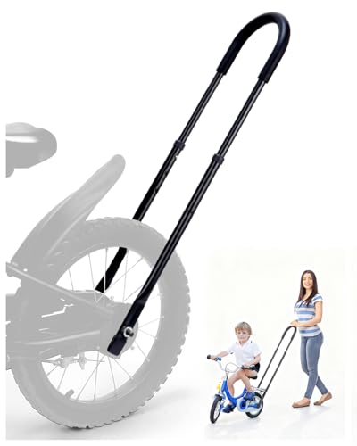 6 Height Adjustable Bike Safety Trainer Handle for Children, Sturdy