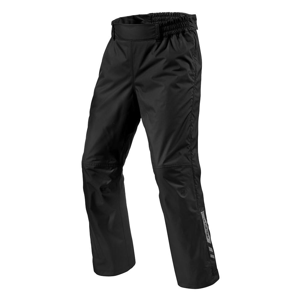 REV'IT! Revit Nitric 4 H2O Pantaloni da pioggia moto, nero, XL