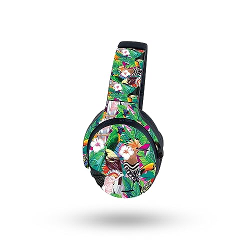 Image of MightySkins Skin Compatible with Skullcandy Crusher ANC 2 - Tropical Paradise | Protective, Durable, and Unique Vinyl Decal wrap Cover | Easy to Apply