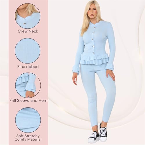 Survêtement péplum confortable pour affiner la silhouette en taille 42 - 5